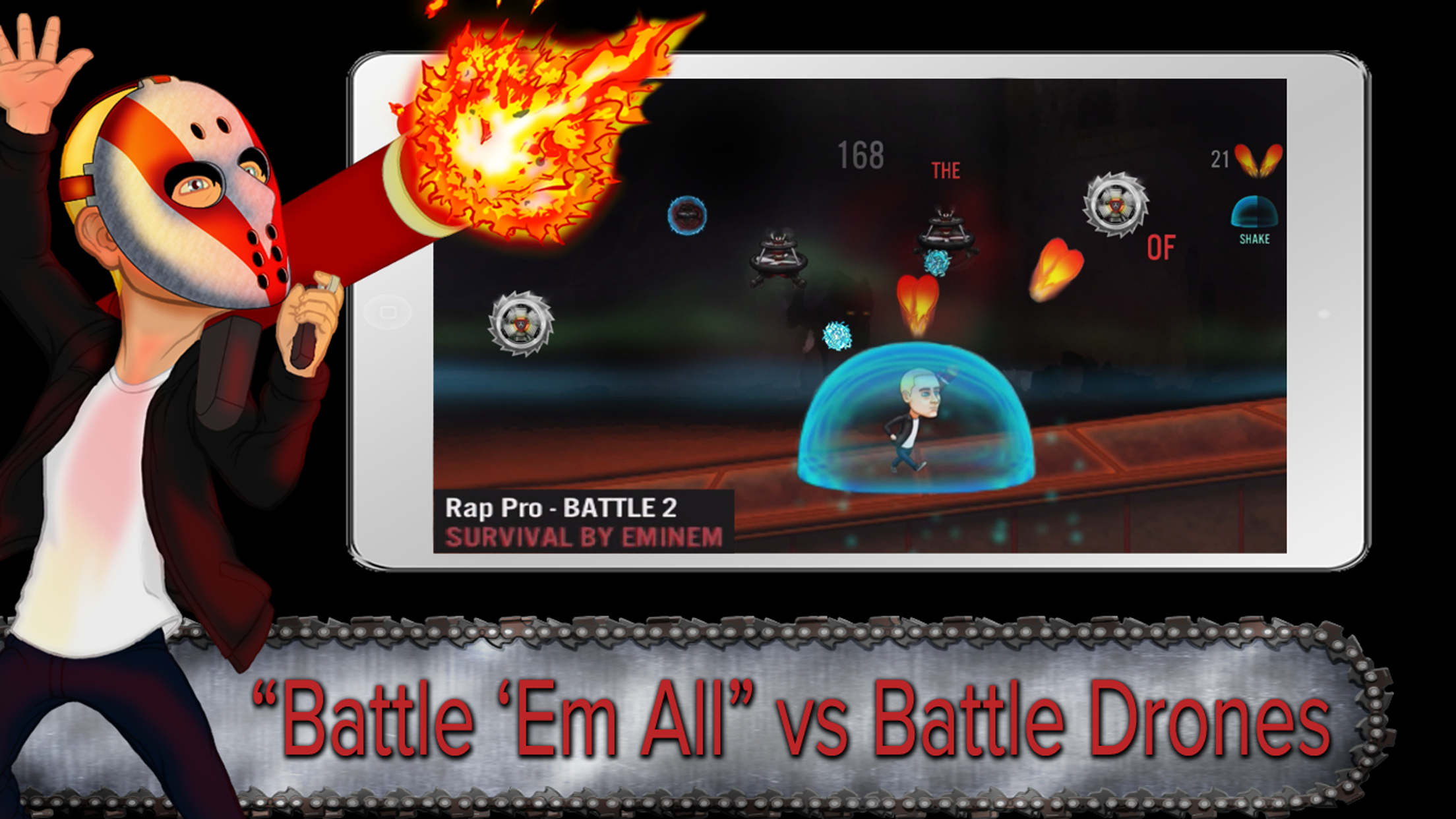 Android application Shady Wars screenshort