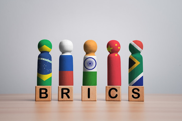 Brazil, Russia, India and China created the 'Bric' group in 2006. When SA joined in 2010, it became 'Brics'. 123RF/alexan107