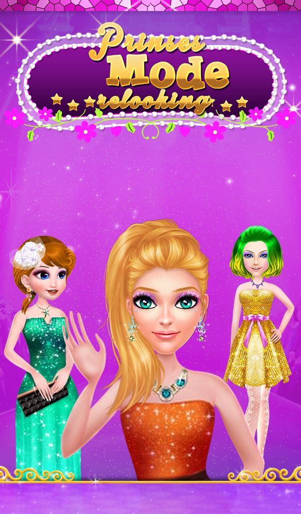 Android application Princess Fashion Makeover screenshort
