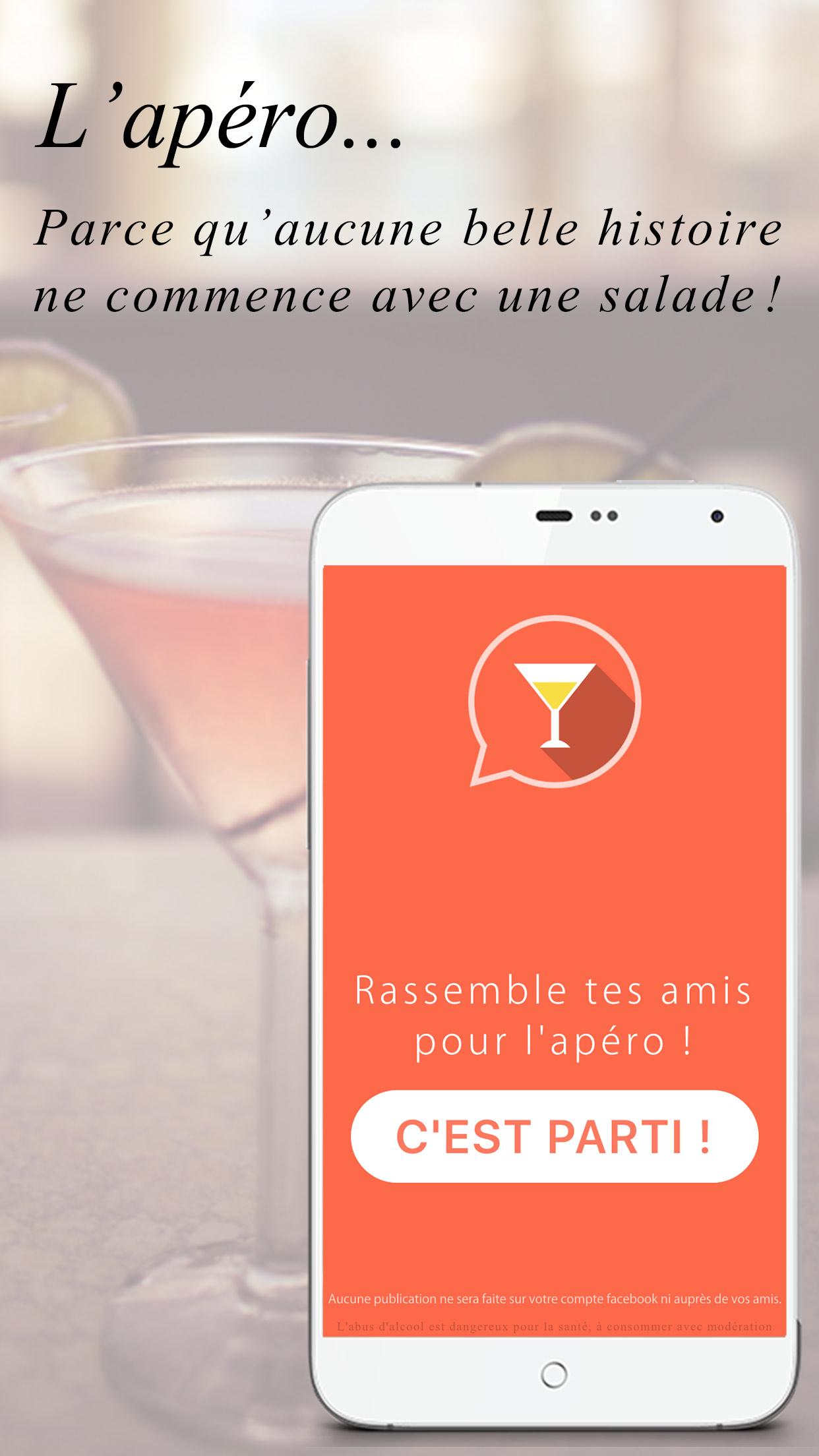 Android application Apéro ? screenshort