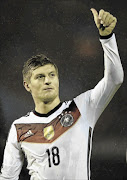 MATCH WINNER: 
      Germany midfielder Toni Kroos celebrates at the end of the friendly against 
      
       Spain
      
      
      
       PHOTO: MIGUEL RIOPA/AFP