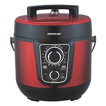 Nồi Áp Suất Sunhouse SHD1658 (5.0L) - Đỏ