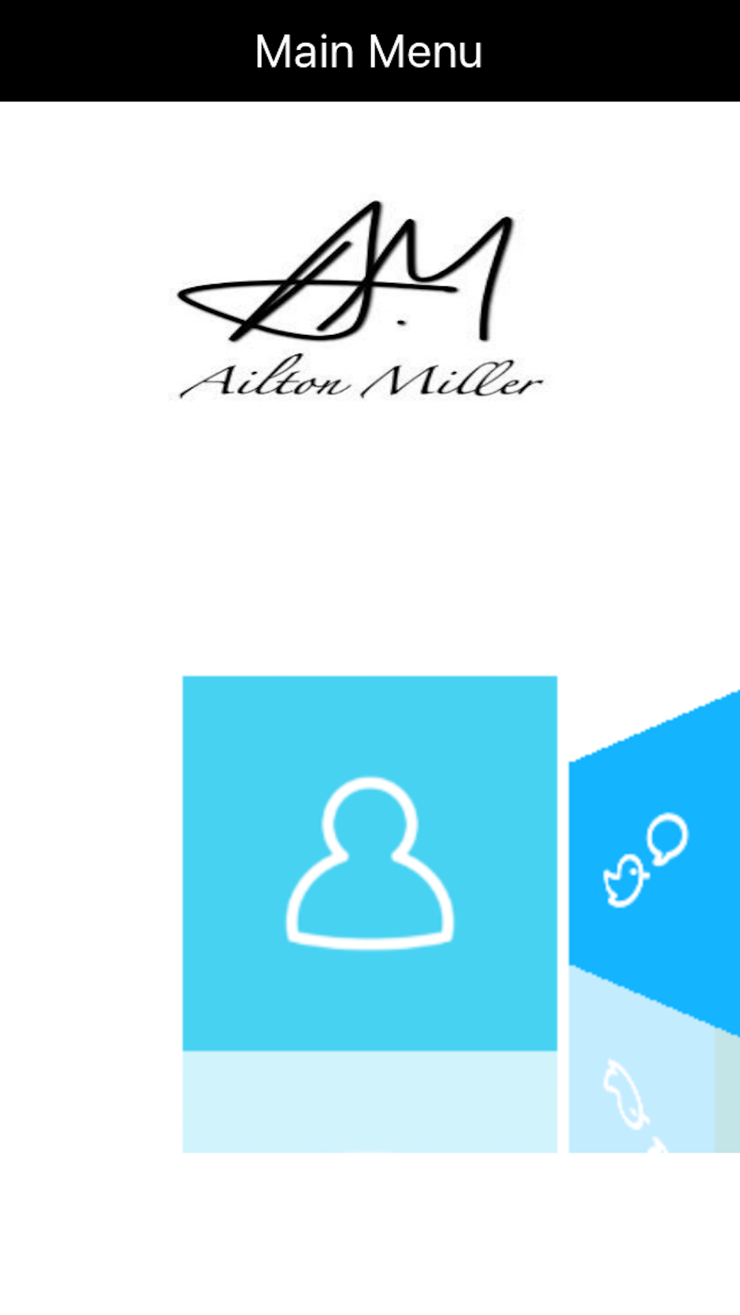 Android application Ailton Miller screenshort