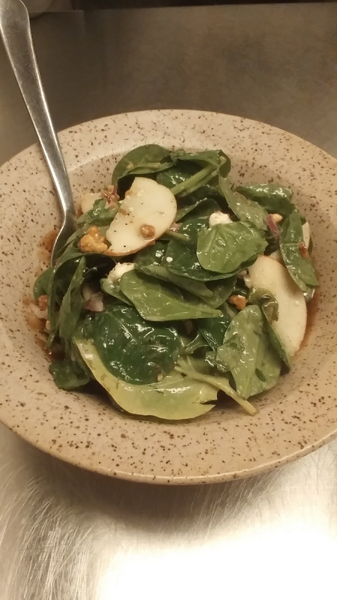 Spinach salad (12.29.18)
