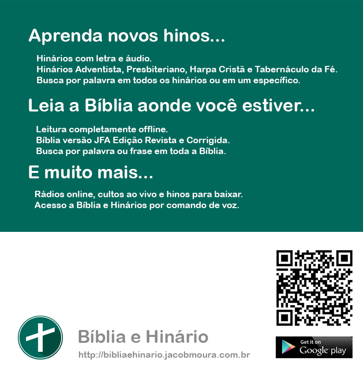 Android application Bíblia e Hinário screenshort