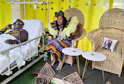 The happy couple tied the knot in the Far East Rand Hospital after a year-long engagement.