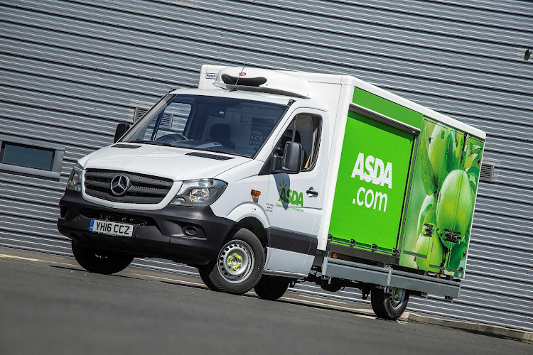 A delivery van for UK retailer Asda. Picture: DAIMLER