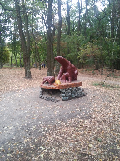 Bears Statue