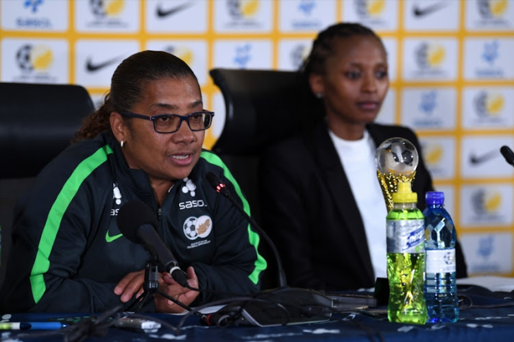Desiree Ellis (Coach) during the Banyana Banyana Squad Announcement at SAFA House on August 27, 2018 in Johannesburg, South Africa.