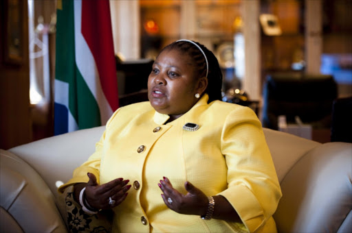 Defence and Military Veterans Minister Nosiviwe Mapisa-Nqakula. Picture Credit: Gallo Images