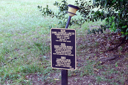 1828 Daniel Chandler, Lawyer Married the daughter of Duncan G. Campbell owner of the land and built a two-story farm house 1835 Isaiah Tucker Irvin II Commander Wilkes Guards Speaker of the...
