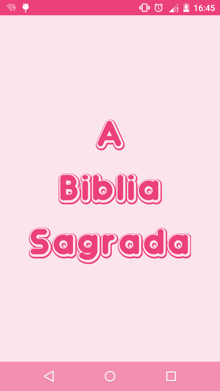 Android application Biblia Sagrada Feminina JFA screenshort