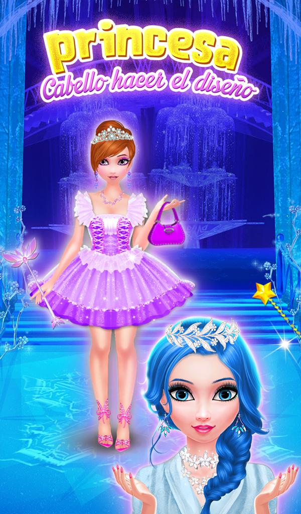 Android application Princess Hair Do Design screenshort