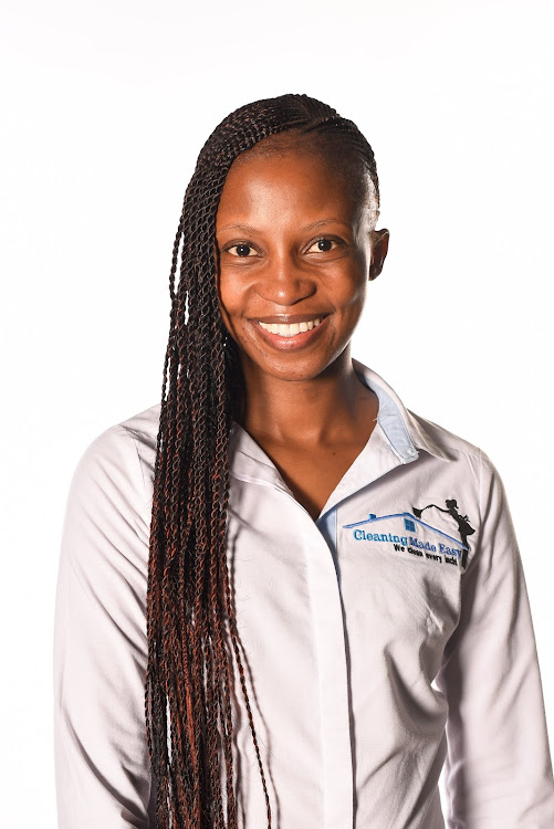 Pertunia Mtsweni, the Founder of Cleaning Made Easy.