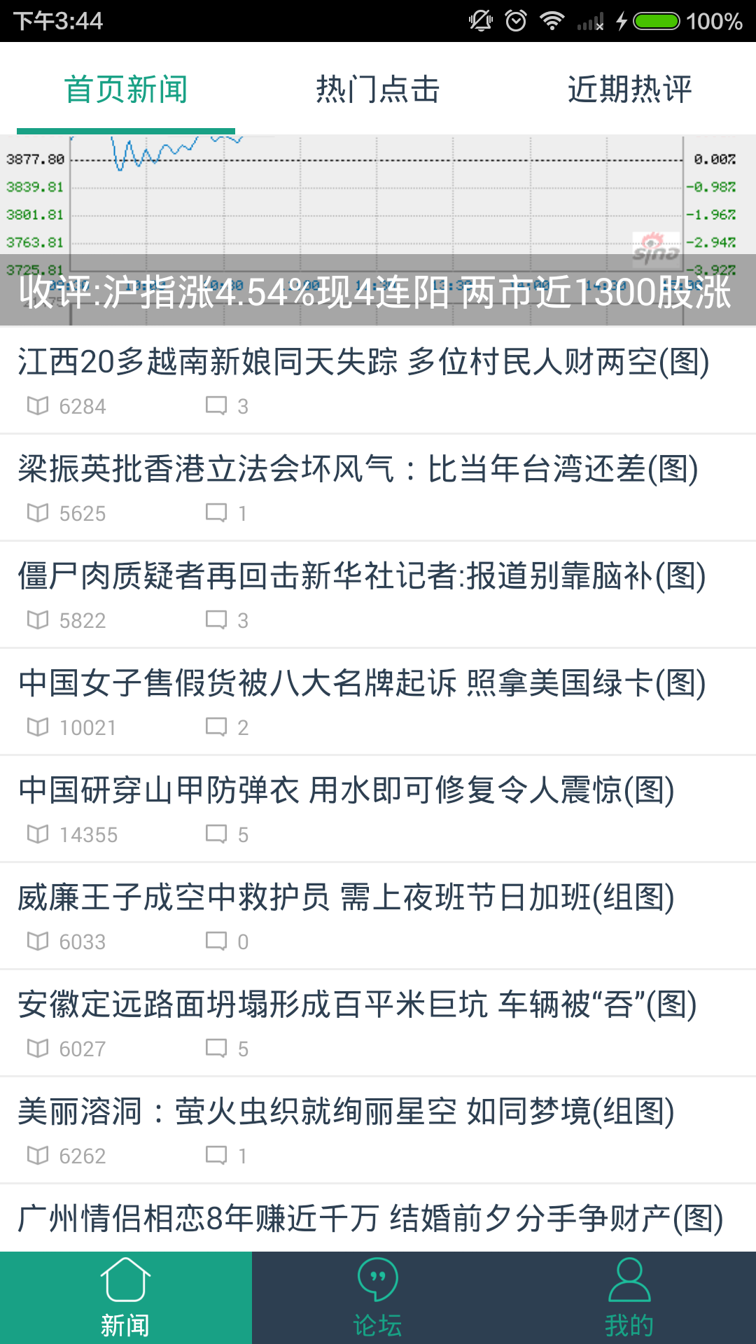 Android application 留园网(6park)-海外华人的网络家园 screenshort