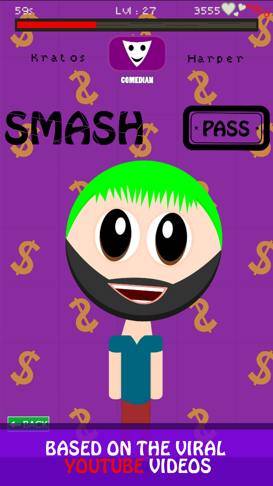 Android application Smash Or Pass Challenge screenshort