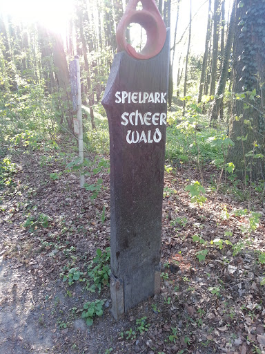 Spiel park Scheer Wald