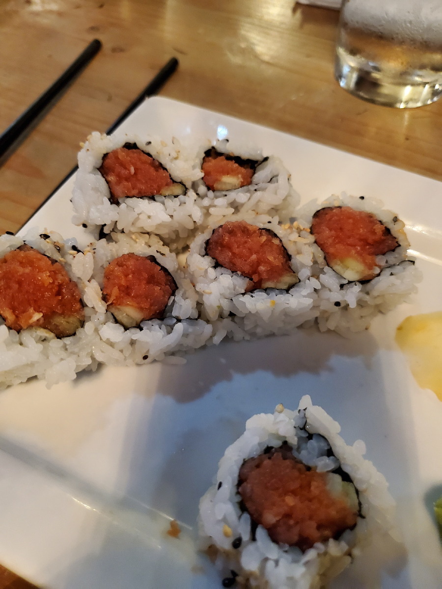 Gluten-Free Sushi at Streets by Bistro Orient