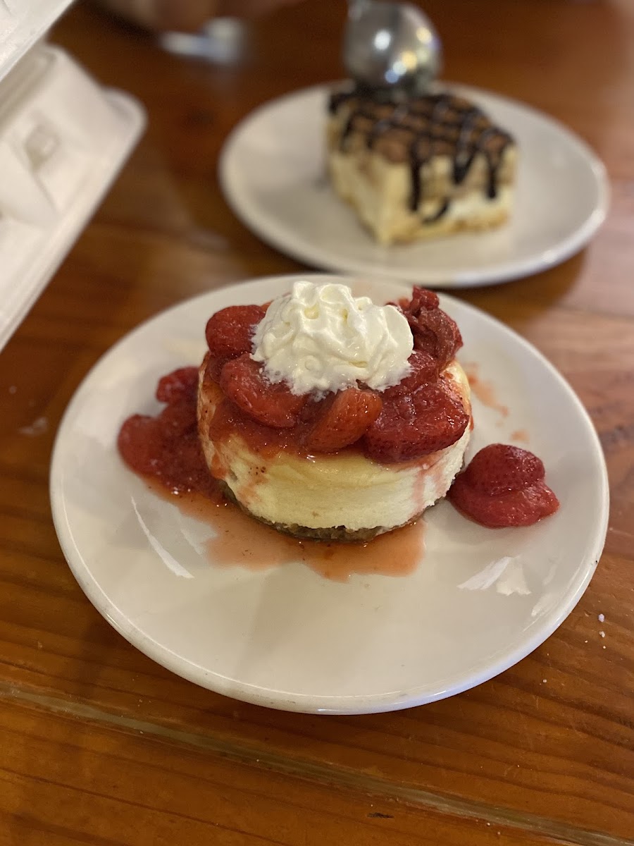 GF Strawberry Cheesecake