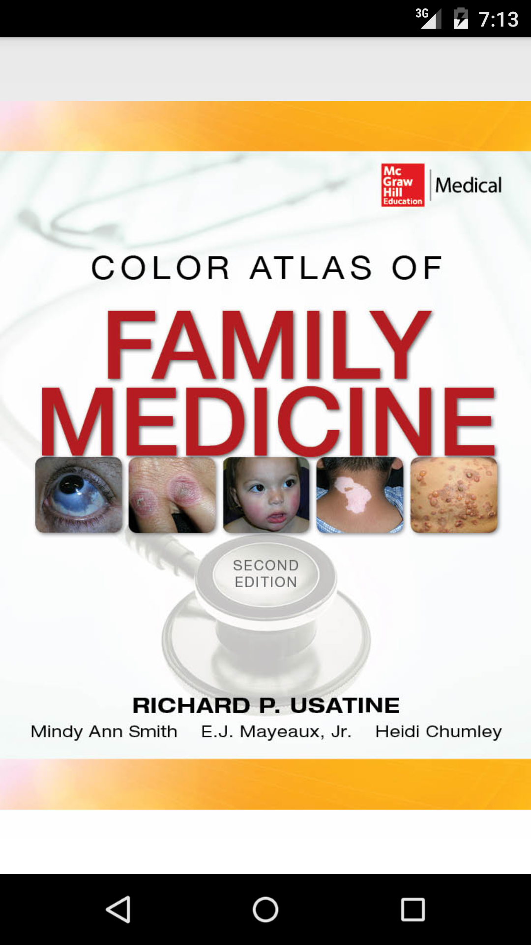 Android application Atlas of Family Medicine 2/E screenshort
