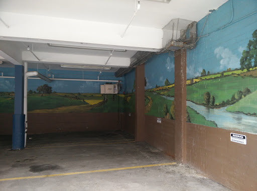 Pastoral Landscape Mural