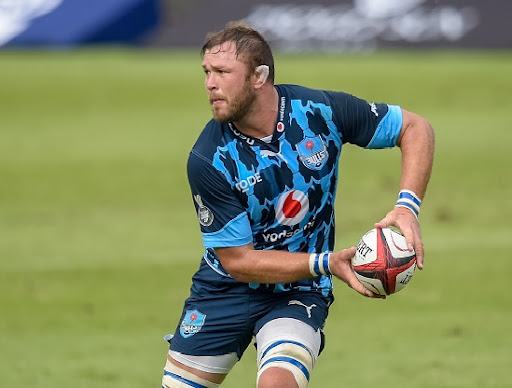 Duane Vermeulen of the Bulls during the Currie Cup final against the Sharks at Loftus Versfeld on January 30 2021.