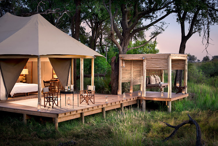 &Beyond Nxabega Okavango Tented Camp.
