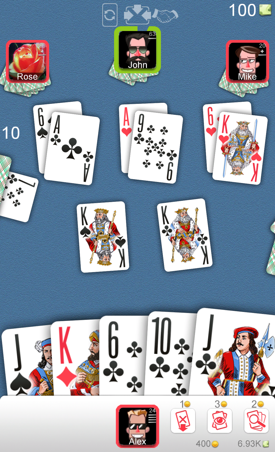 Android application Durak Online screenshort