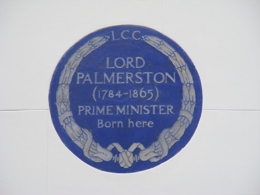 'Lord Palmerston born here', this plaque which replaces an earlier one was placed here in 1975 © Copyright PAUL FARMER and licensed for reuse under this Creative Commons Licence . Submitted via Geograph