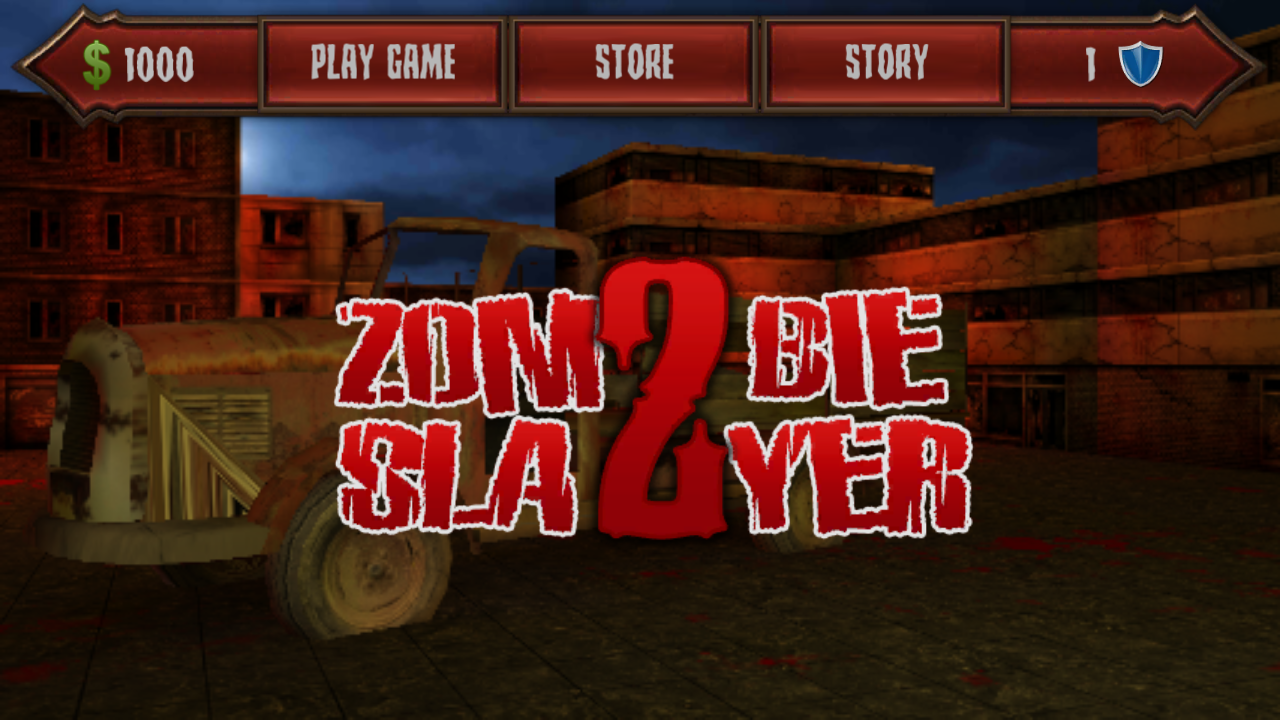 Android application Zombie Slayer 2 screenshort