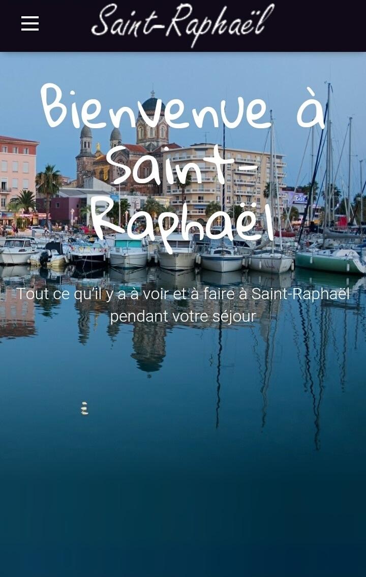 Android application Saint-Raphaël Tourisme screenshort