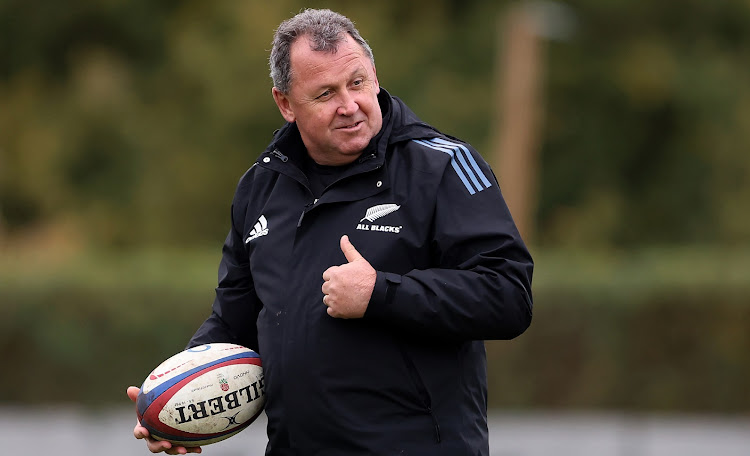 All Blacks coach Ian Foster is prepared for a multi-dimensional attacking approach from the Springboks on Saturday. Picture: Warren Little/Getty Images