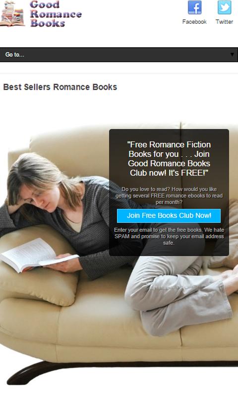 Android application Best Sellers Romance Books screenshort