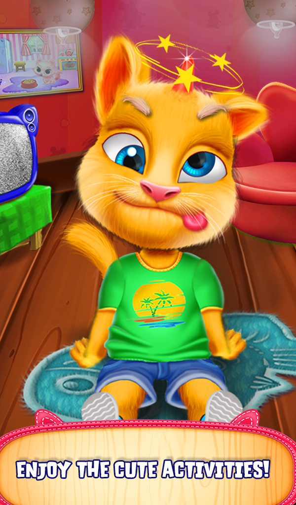 Android application Talking Jack Cat screenshort