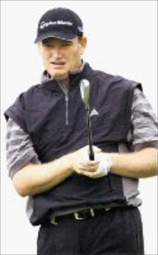 THE BIG EASY: SA's top golfer Ernie Els is an Afrikaner icon. PIC: RAYMOND PRESTON. 29/11/01. © Sunday Times.