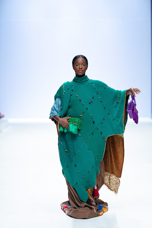 Heru Shezi (SA), at Lagos Fashion Week 2022.