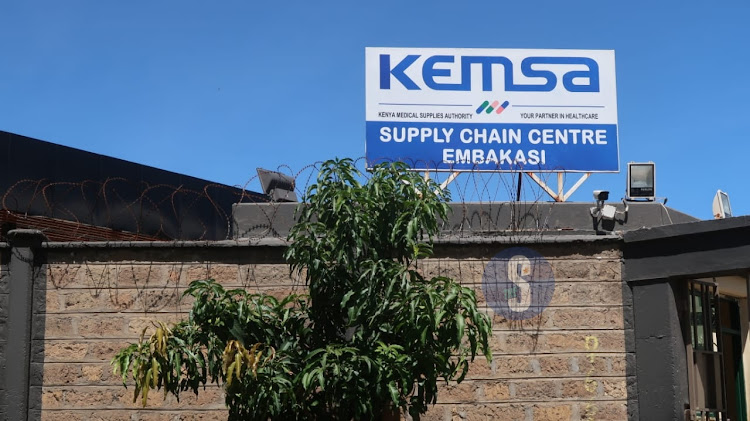 Kemsa's warehouse in Embakasi.