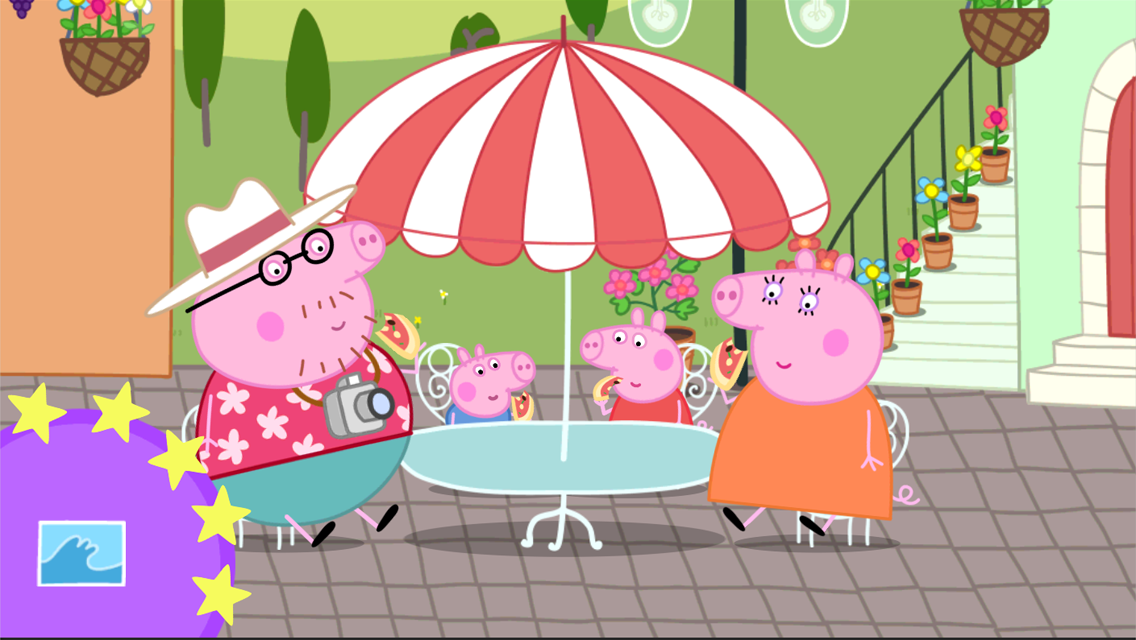 Android application Peppa Pig: Holiday screenshort