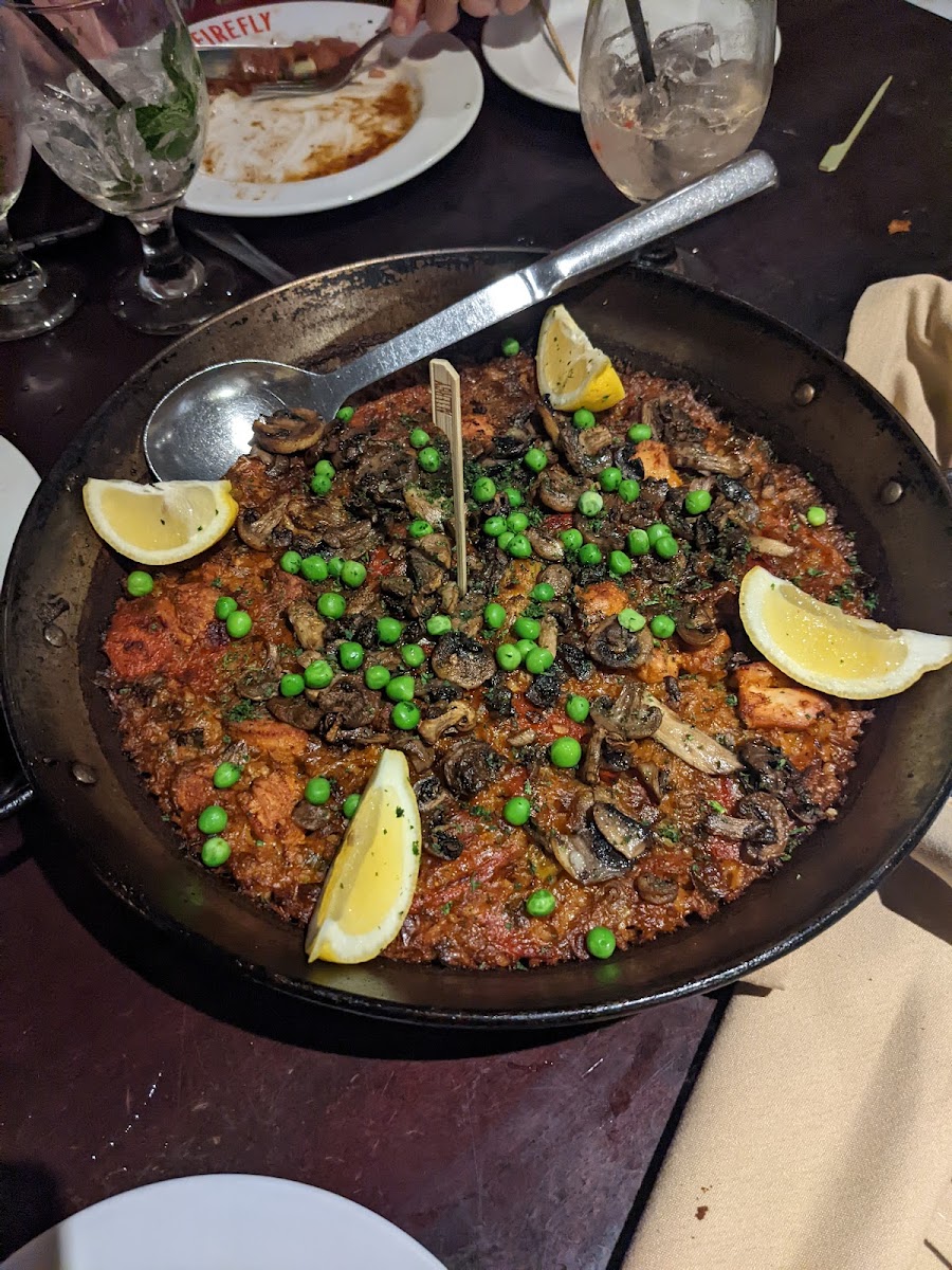 Chicken and Mushroom Paella