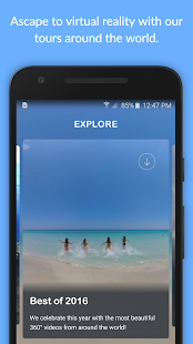 Ascape VR: 360° Virtual Travel screenshot for Android