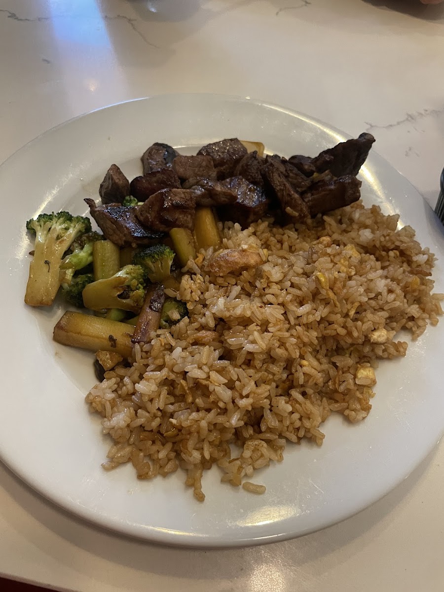 Gluten-Free at Osaka Japanese Steak House