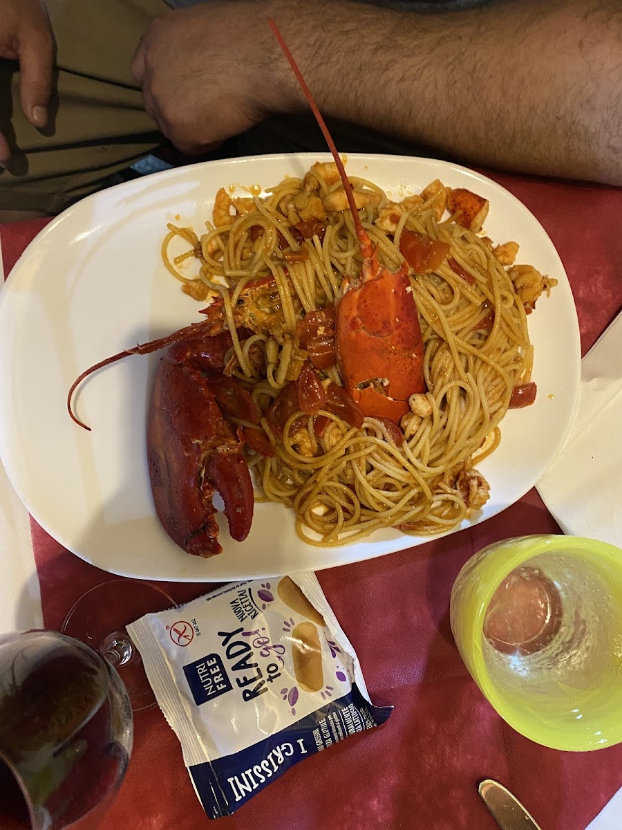 Lobster spaghetti!