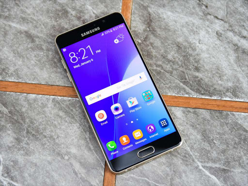 A file photo of the Samsung Galaxy A5. /AGENCIES