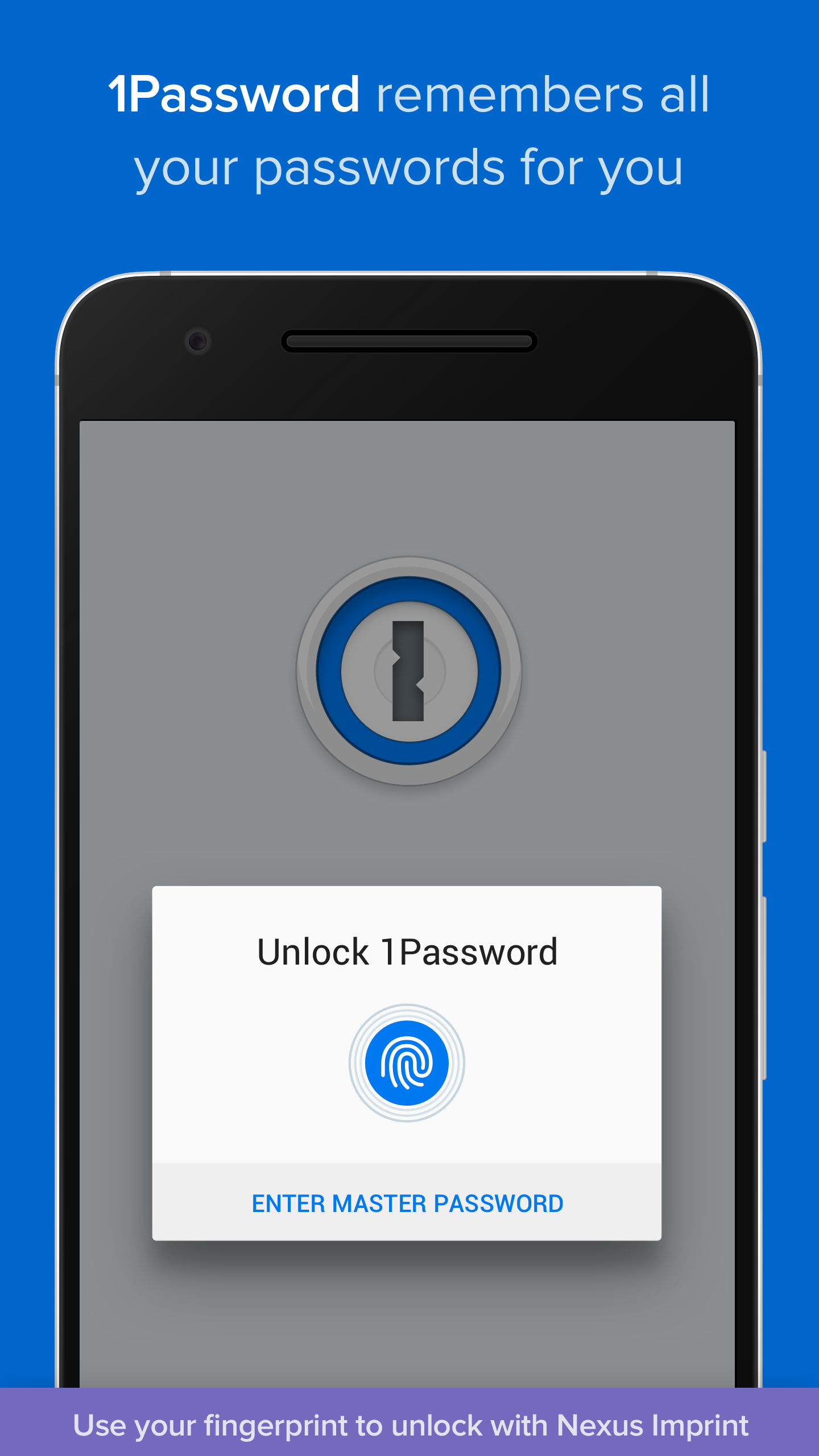 Android application 1Password - Password Manager screenshort