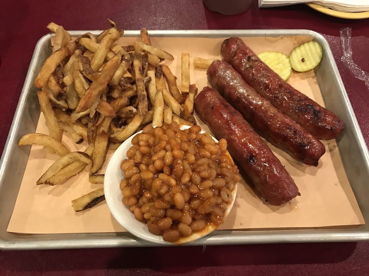 Gluten-Free Fries at Brothers Barbeque