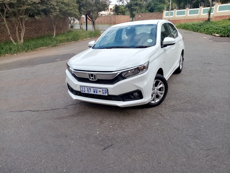 The front styling that is shared with larger Hondas makes it stands out in a crowd. Picture: PHUTI MPYANE