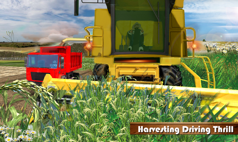 Android application Farming Tractor Simulator 2016 screenshort