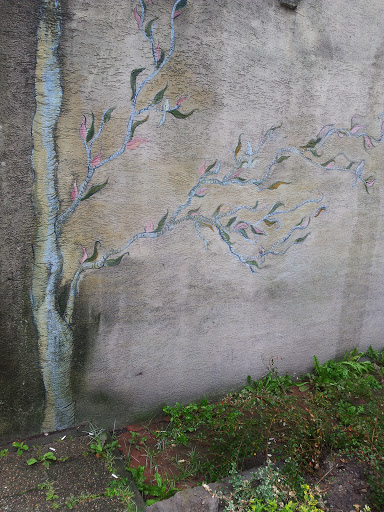 Drzewko mural