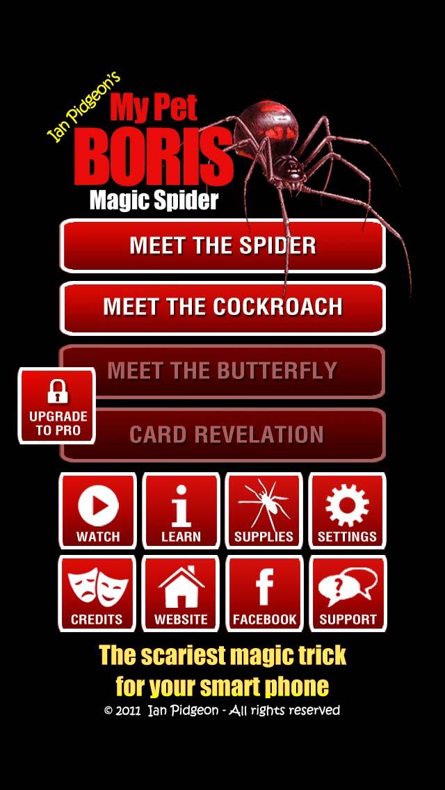 Android application Magic Spider screenshort