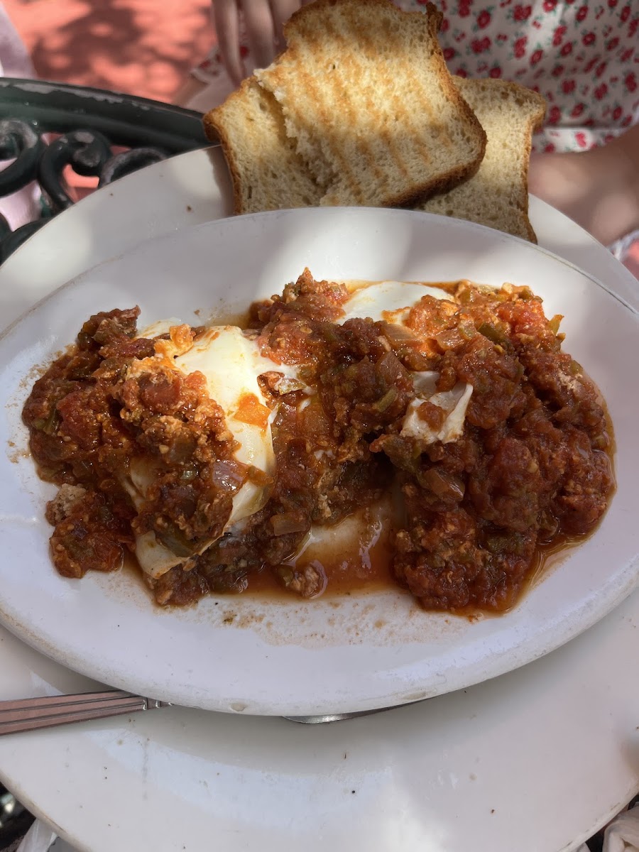 Shakshuka celiac safe gf